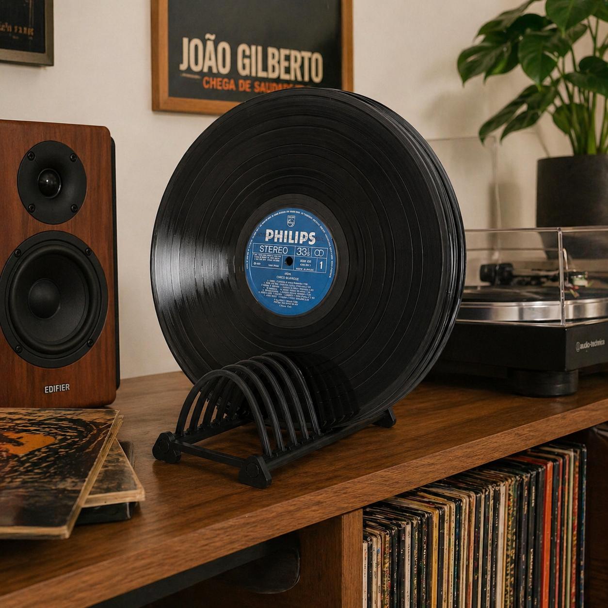 Escorredor Vinil3D em ambiente